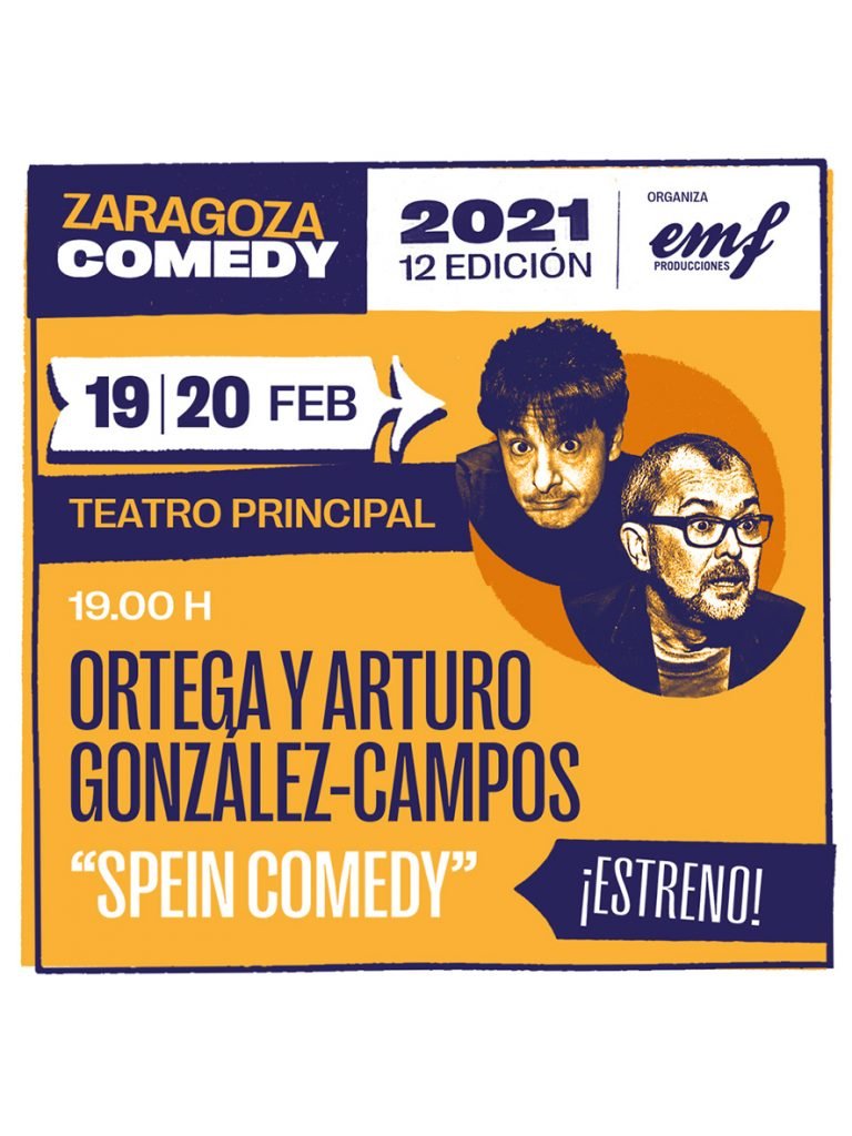 Cartel Spein Comedy Zaragoza Comedy